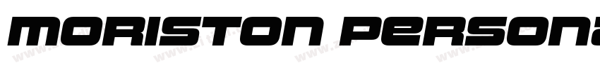 Moriston Personal Bl字体转换